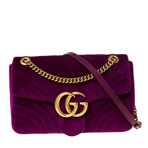 purple gucci backpack|Gucci handbag with sling.